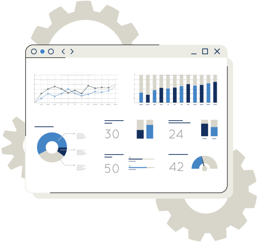 Application features, analytics